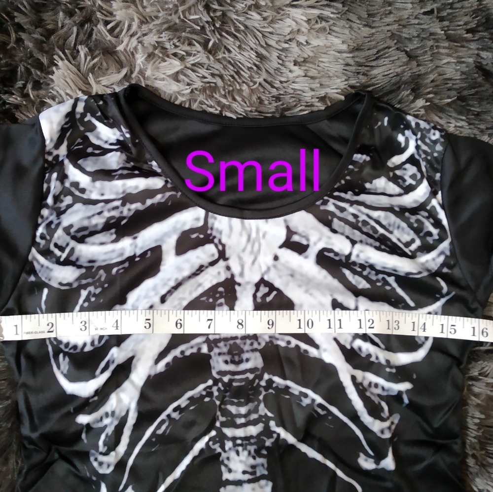 💀🖤Skeleton Dress🖤💀 - Picture 5 of 9